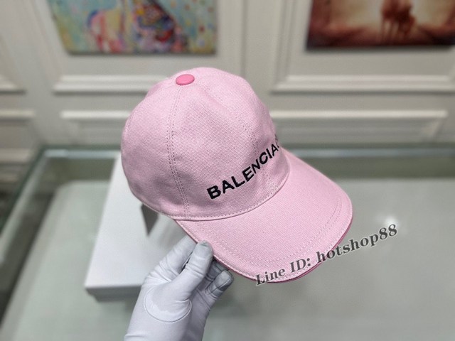 Balenciaga專櫃新款巴黎世家立體刺繡帆布經典原單棒球帽鴨舌帽 mmyj3019